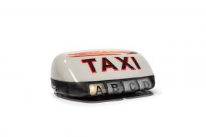 Taxi light four fares