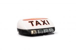 Lumineux de taxi quatre tarifs