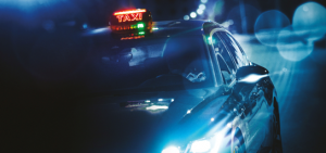 Visibilité des lettres sur le lumineux de taxi Lettres sur le lumineux de taxi